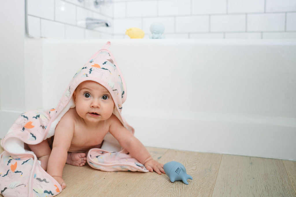 Hooded Towel Set - Unicorn Ballet