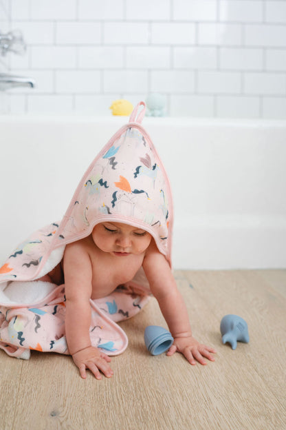 Hooded Towel Set - Unicorn Ballet