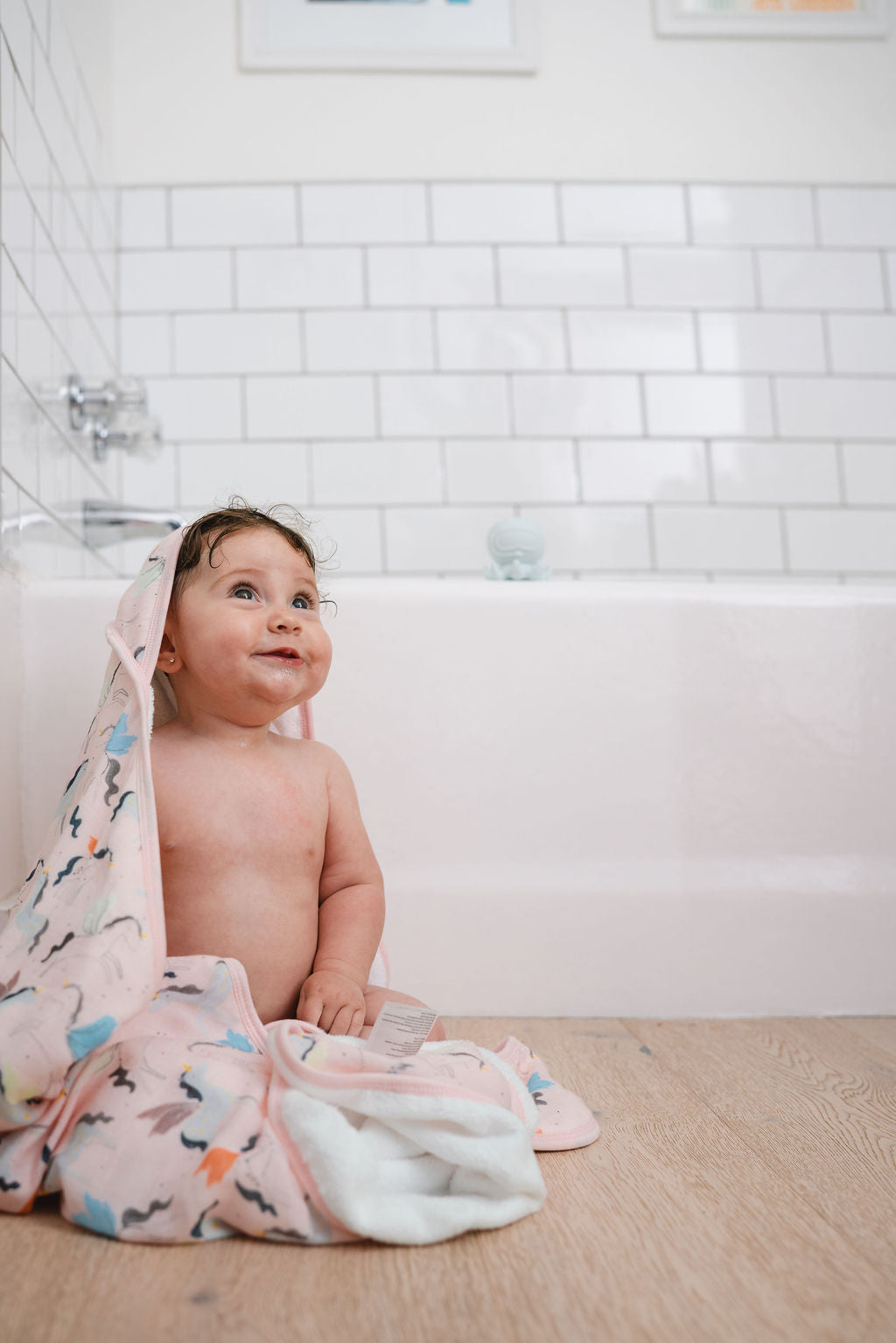 Hooded Towel Set - Unicorn Ballet