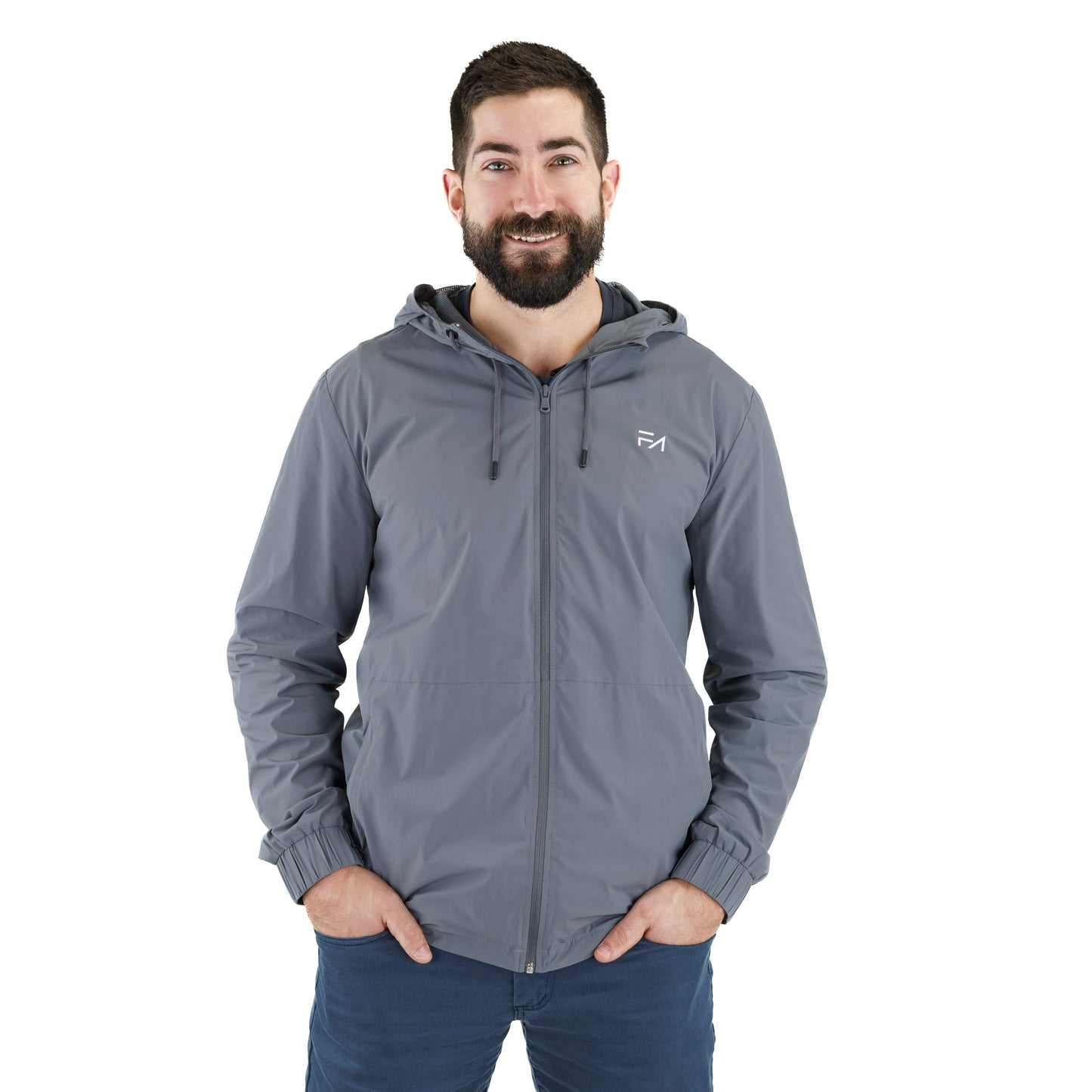 Veste Zippée Lux Grise