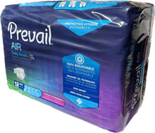 Couches pour adultes Prevail Air Daily Briefs Ultimate plus absorbency, taille 2 - paquet de 18