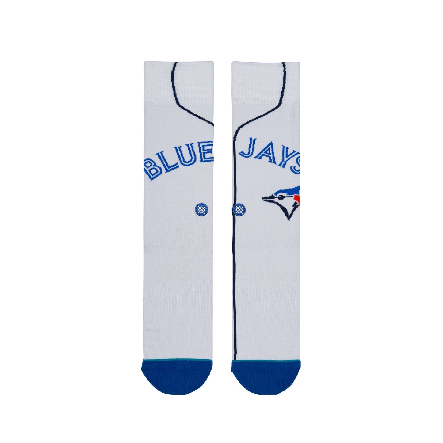 Stance Toronto Blue Jays Chaussettes Blanches Domicile - Grand
