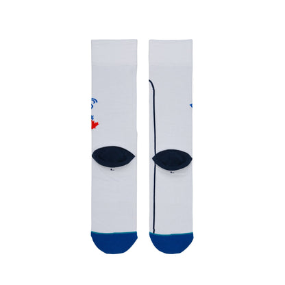 Stance Toronto Blue Jays Chaussettes Blanches Domicile - Grand