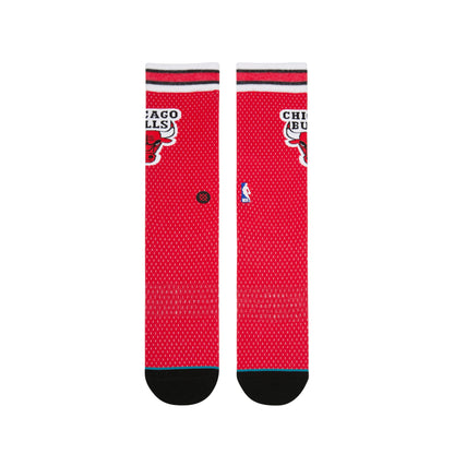 Stance Chicago Bulls Jersey Red Socks