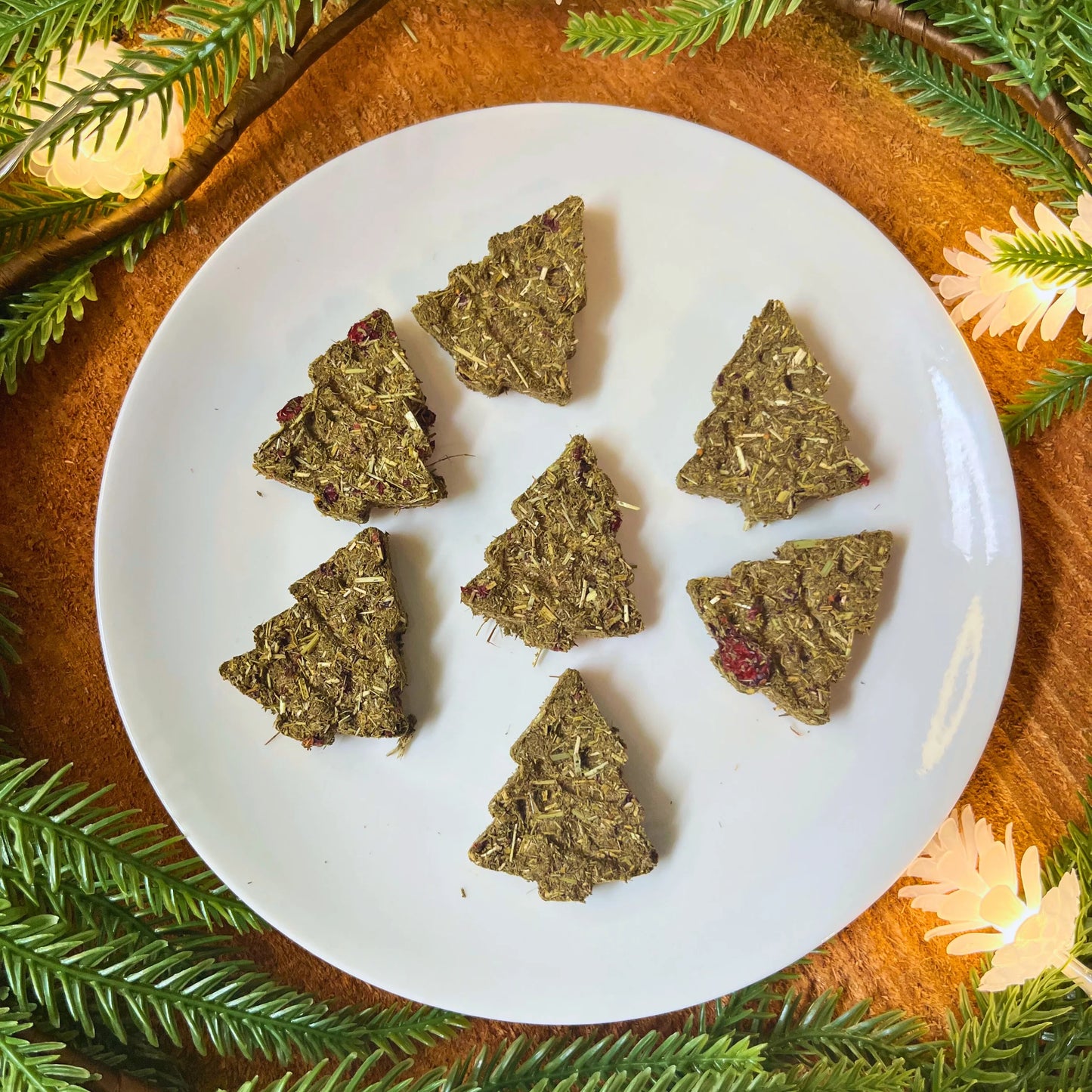 Ô sapin de Noël, friandises de foin