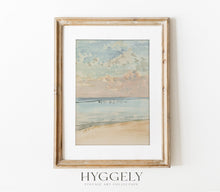 Impression d'art Paysage côtier pastel vintage L0106