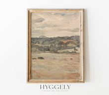 Impression d'art Paysage Aquarelle Vintage L0112
