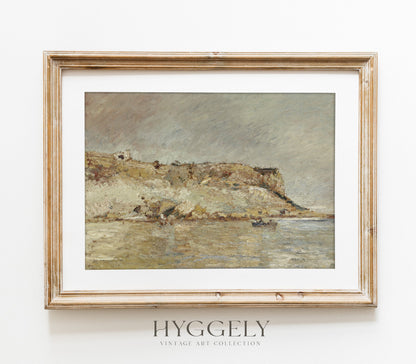 Impression d'art Paysage chaleureux vintage L0115