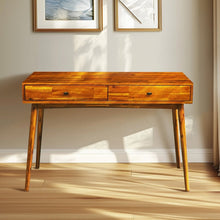 Bureau de travail en bois massif 48" Lagom avec tiroirs