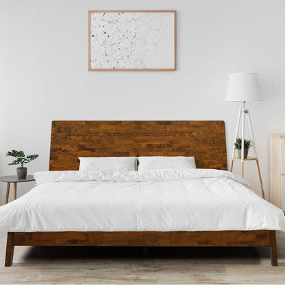 Cadre de lit plateforme en bois Serenity Deluxe
