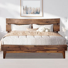 Cadre de lit plateforme en bois Aurora Deluxe