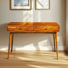 Bureau en bois massif Lagom 122 cm