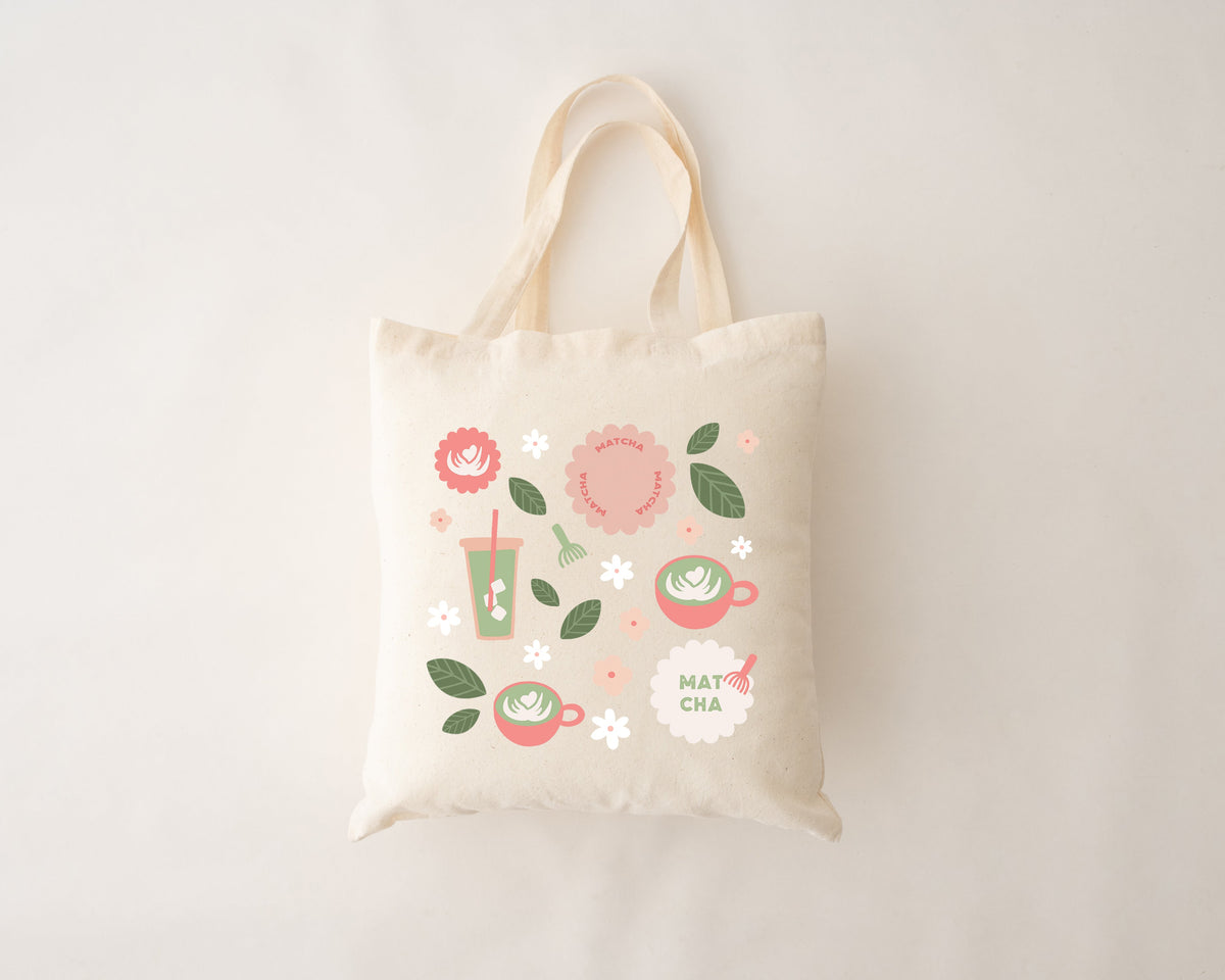 Sac réutilisable - matcha