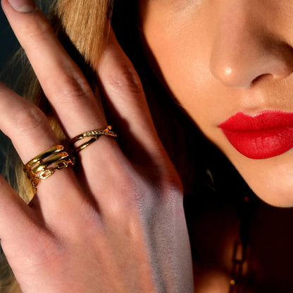 Bague triple empilable ORIA