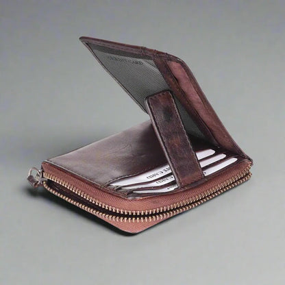 Portefeuille MET pour cartes de crédit avec languette frontale