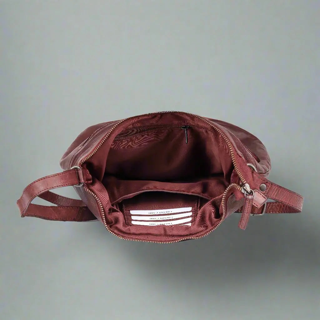 Sac cabas en cuir MET Floral Stitch avec bandoulière réglable