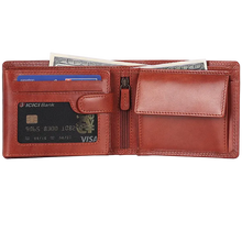 MET Leather Wallet with Coin Pocket