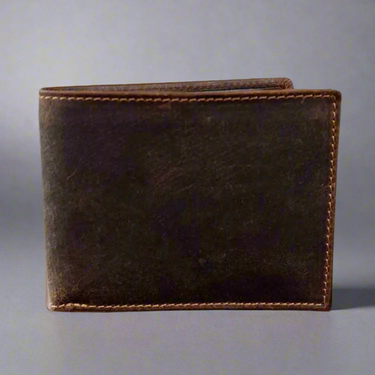 Portefeuille en cuir pour homme MET avec poche monnaie