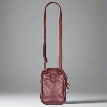 Sac bandoulière MET en cuir petit modèle