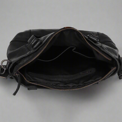 Sac à main en cuir à deux anses MET