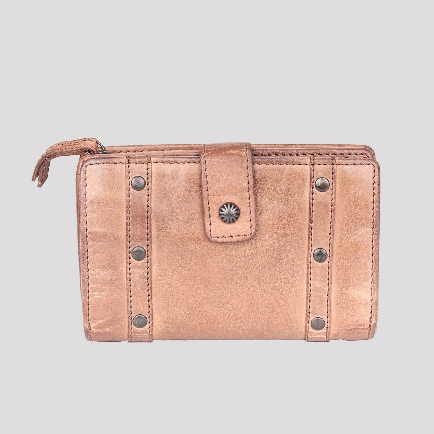 Porte-cartes de crédit en cuir pour femme MET