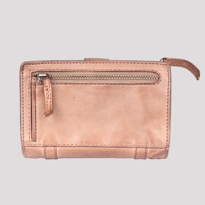 Porte-cartes de crédit en cuir pour femme MET