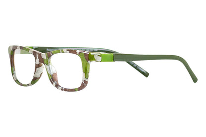 Lunettes anti-lumière bleue - Artiste | Vert militaire