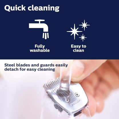 PHILIPS MG3750/10 Multigroom Series 3000 Cordless Trimmer