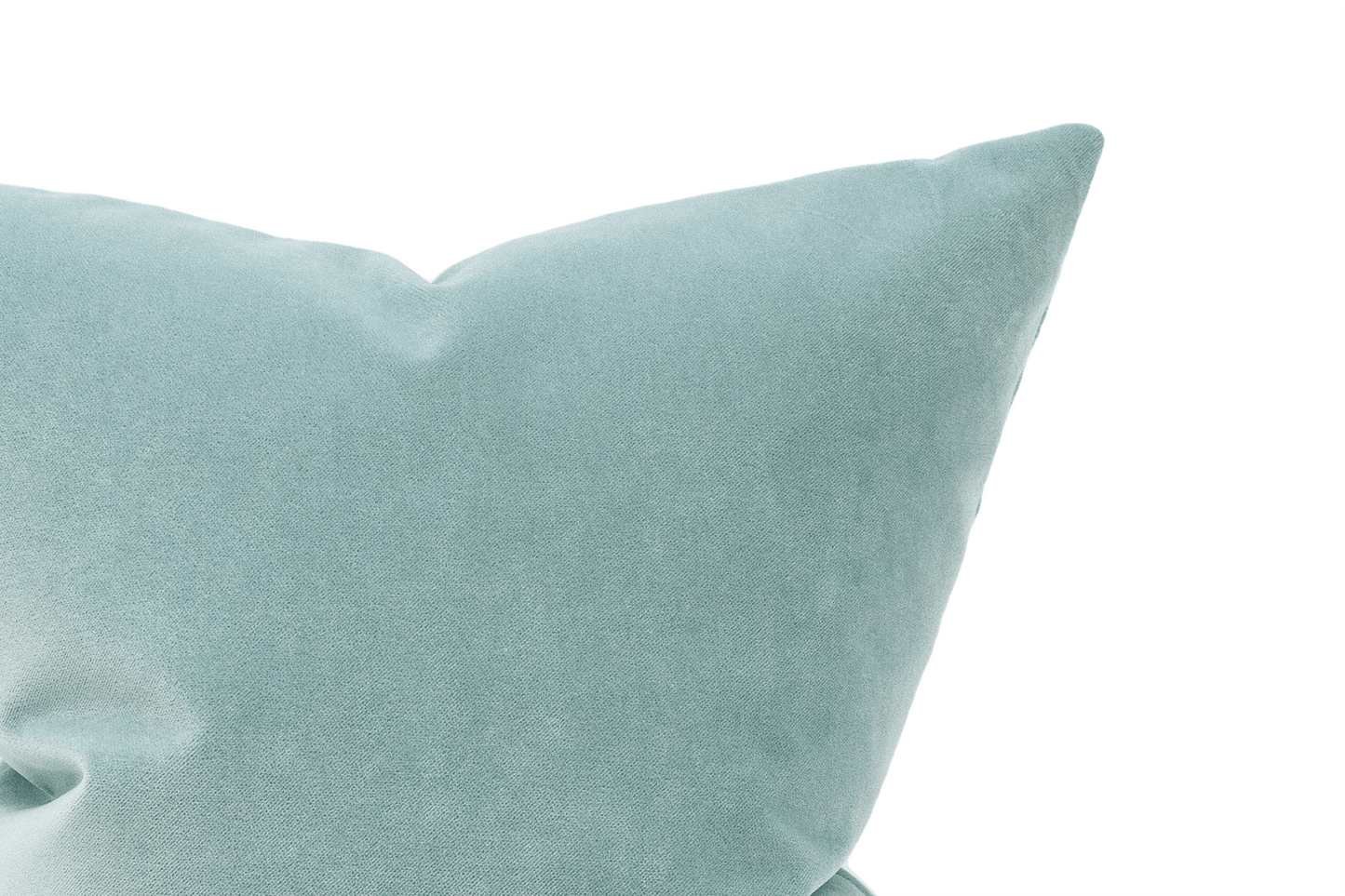 Housse de coussin en velours Héron