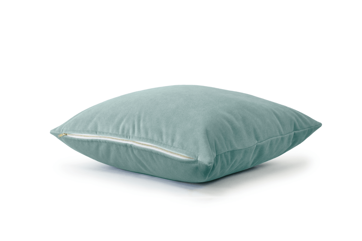 Housse de coussin en velours Héron
