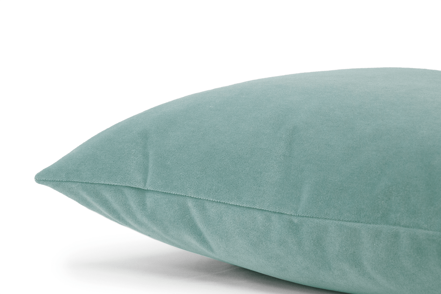 Housse de coussin en velours Héron