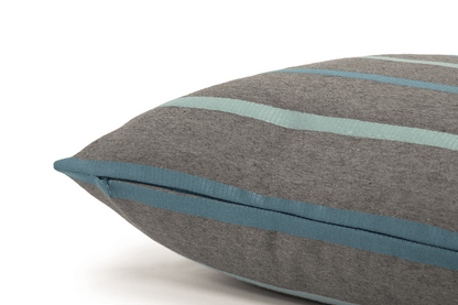 Housse de coussin rayée Tealbay