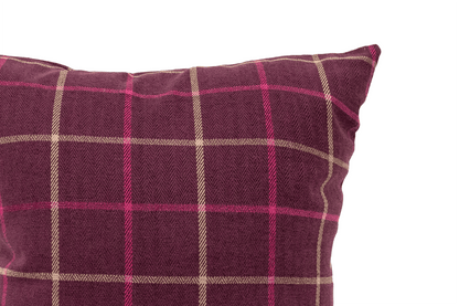 Housse de coussin Vino Check