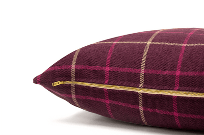Housse de coussin Vino Check