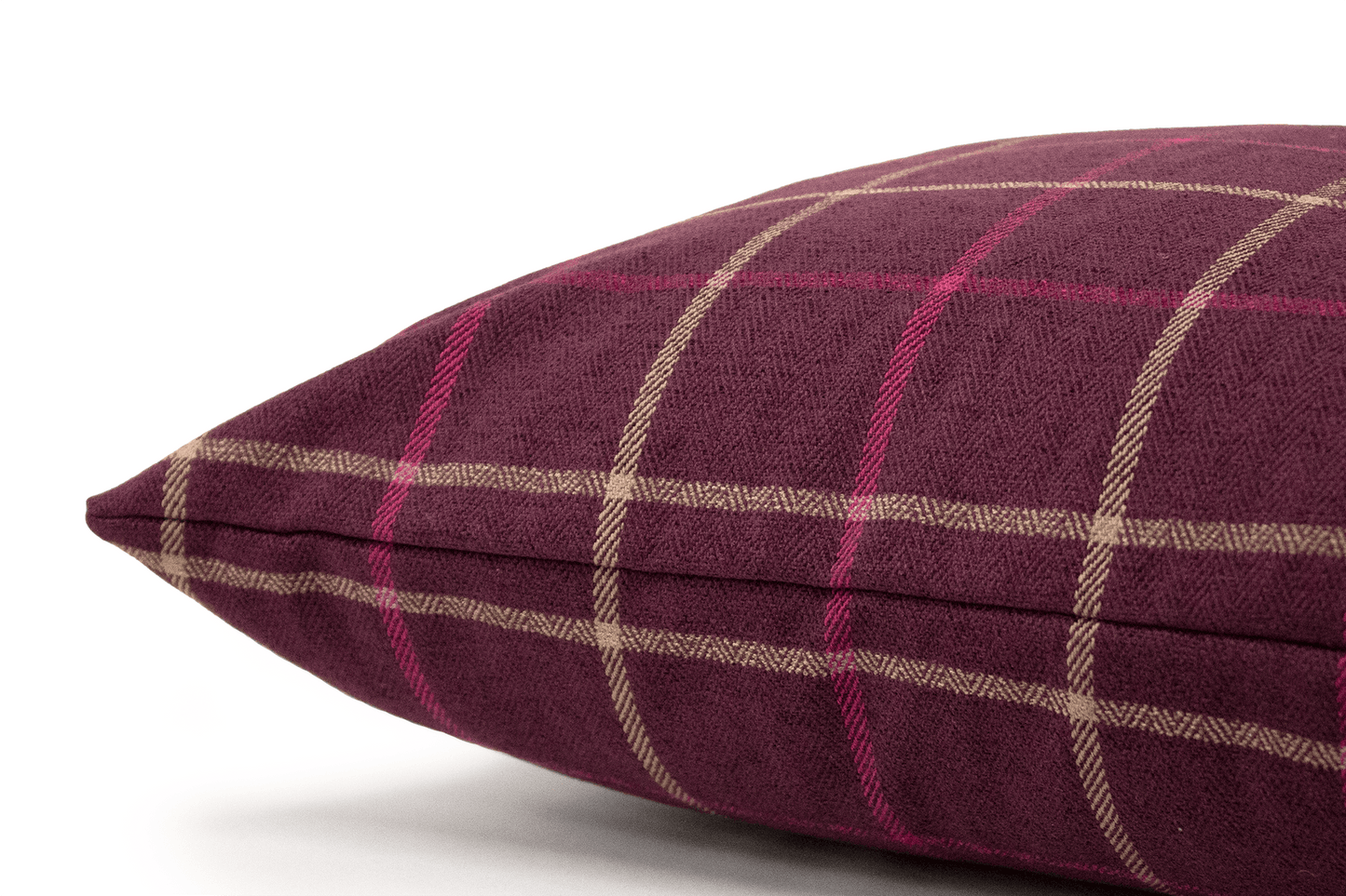 Housse de coussin Vino Check