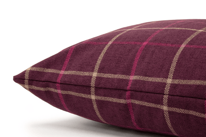 Housse de coussin Vino Check