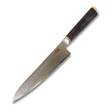 Miyako SUS 210mm Gyuto Knife | 33 Layer Damascus Steel Blade – Made in Japan