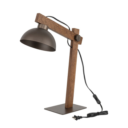 Lampe de chevet scandinave OSLO marron