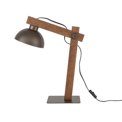 Lampe de chevet scandinave OSLO marron