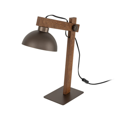 Lampe de chevet scandinave OSLO marron