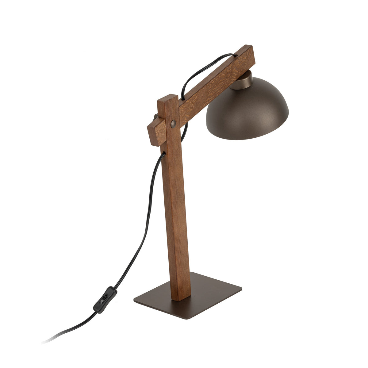 Lampe de chevet scandinave OSLO marron