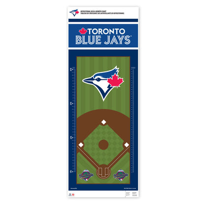 Toise murale repositionnable Toronto Blue Jays