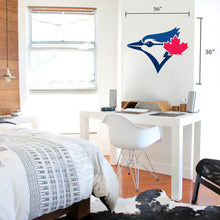 Toronto Blue Jays – Autocollant mural repositionnable avec logo de l'équipe, 36x36 po