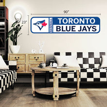 Toronto Blue Jays 90x23 - Sticker mural repositionnable, design 56