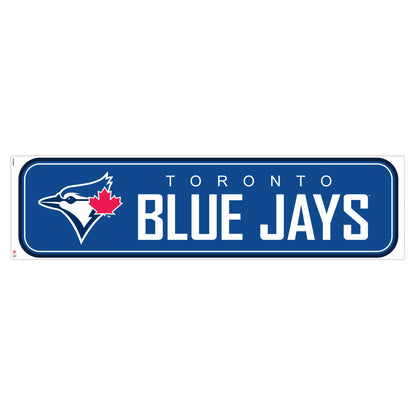 Toronto Blue Jays Décalque mural repositionnable 90x23 de l'équipe - Modèle long