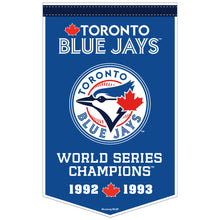 Bannière Toronto Blue Jays | Dynastie 25,4 cm x 38,1 cm