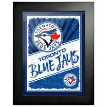 Oeuvre encadrée classique des Blue Jays de Toronto 12x16