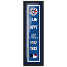 Toronto Blue Jays - Œuvre d'art encadrée 6X22 - Empire