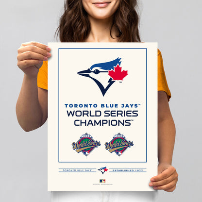 Collection World Series des Blue Jays de Toronto – Impression 12x16