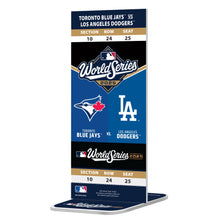 Billet souvenir du match d'ouverture des Séries mondiales 2025 de la MLB | Blue Jays de Toronto contre Dodgers de Los Angeles